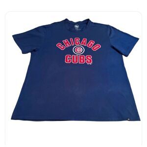Chicago Cubs MLB Genuine‎ Merchandise  T Shirt Team Logo Blue Youth XL Baseball